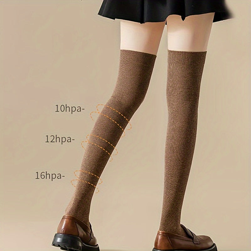 1pair Over The Knee Socks Long Socks Dance Socks