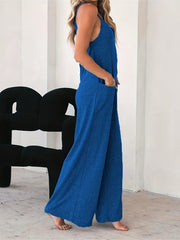 Casual Cami Jumpsuit with Pockets