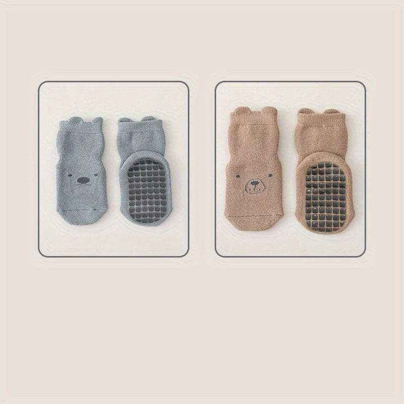 Baby Non Slip Socks Toddler Ankle Socks with Grips