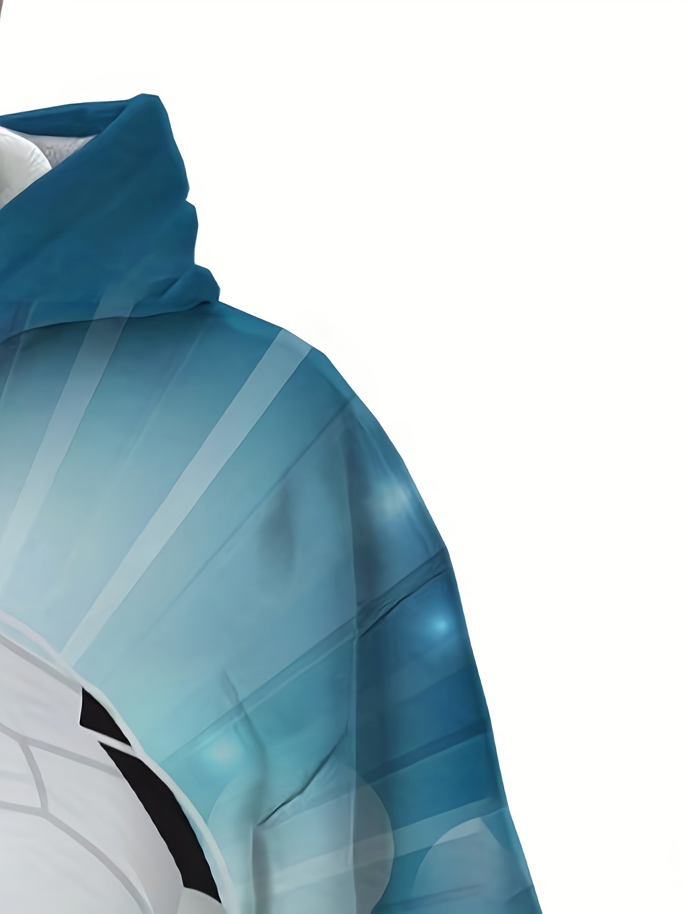 3D Print Football Boy's Casual Hoodie Long Sleeve Hooded Sweatshirt