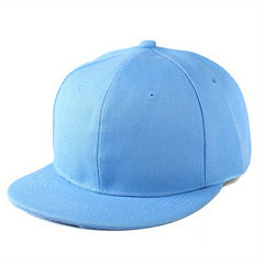 Men's Solid Plate Cap Spring Autumn Outdoor Sports Travel Sun Baseball Cap