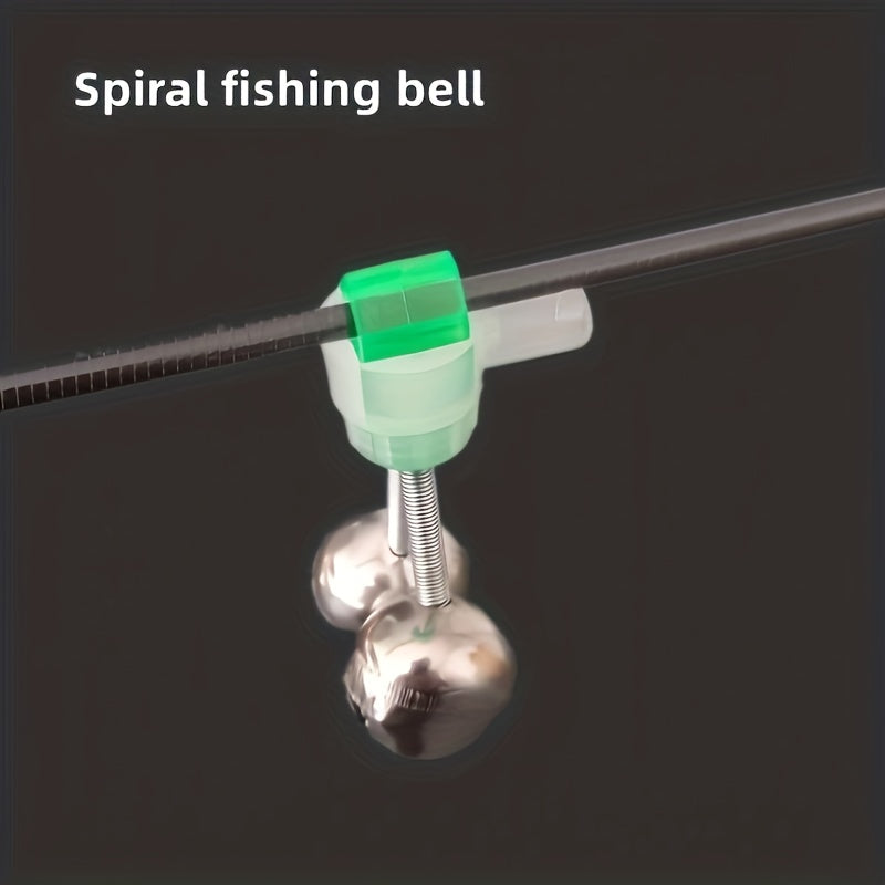 Fishing Alarm Bell Double Bell Clip Sea Pole Fishing Bite Indicators