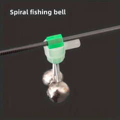 Fishing Alarm Bell Double Bell Clip Sea Pole Fishing Bite Indicators