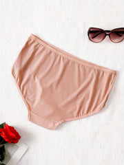 Panty Women's Plus High Rise Ribbed High Brief
