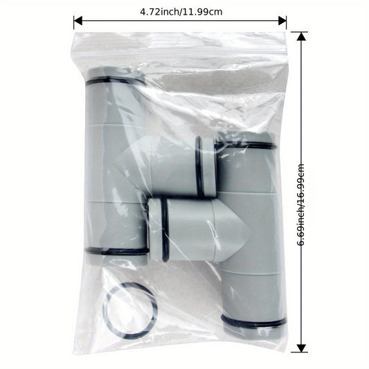 2 Pack 32mm Hose Parts for Inflatable Pool - PP Material Pipe Accessories