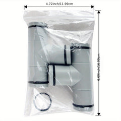 2 Pack 32mm Hose Parts for Inflatable Pool - PP Material Pipe Accessories