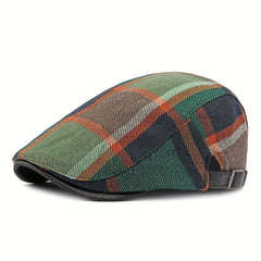 Meromibe Newsboy Cap Beret Hat Men Adjustable Painter Driving Cap Winter Autumn