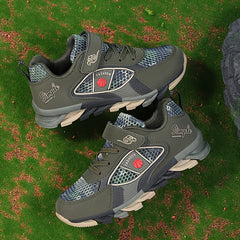 Boys Camo Mesh Sneakers Non-slip Sport Shoes All Seasons