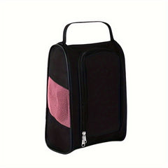 Large Golf Shoe Bag Breathable Portable Zipper Outdoor Sports Shoes Storage Bag