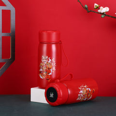 400ml Insulated Water Cup with Temperature Display Stainless Steel