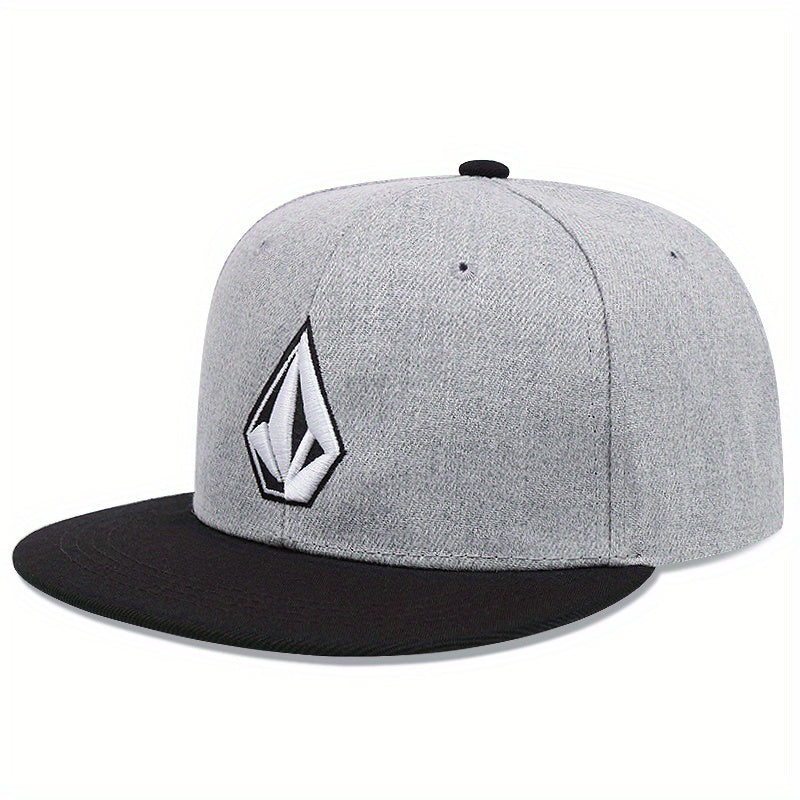 Men's Alphabet Baseball Cap Flat Brim Hat