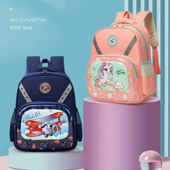 Kids Cartoon Unicorn Elephant Backpack Waterproof School Bag
