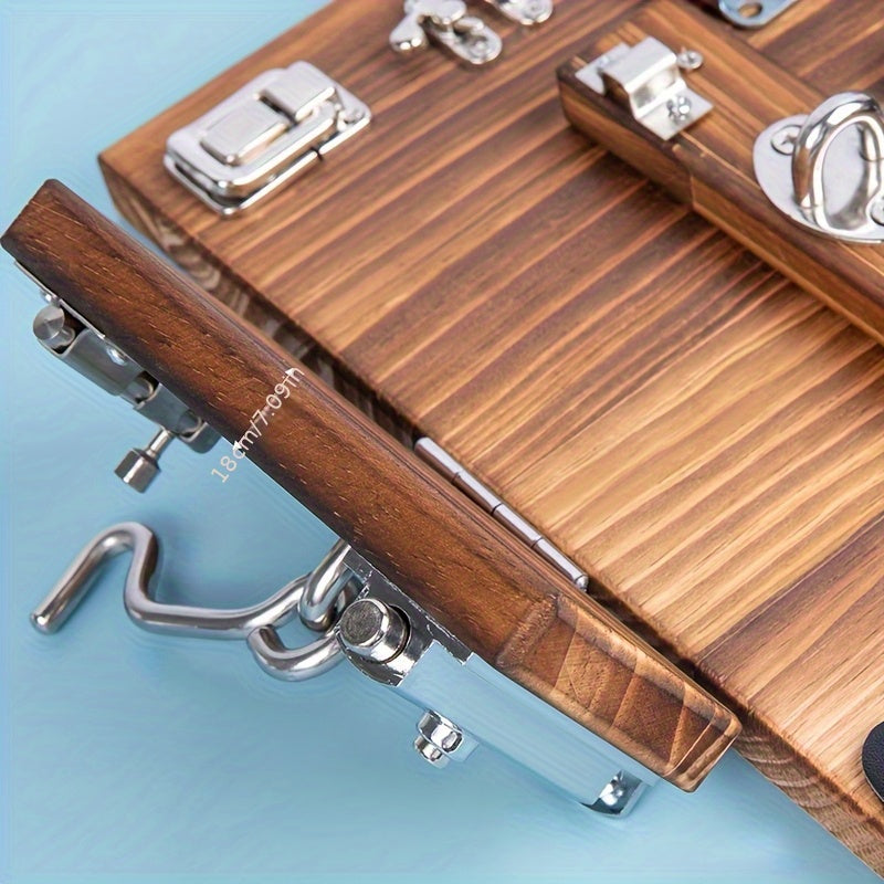 Piosoo Locking Board Mechanical Learning Toy