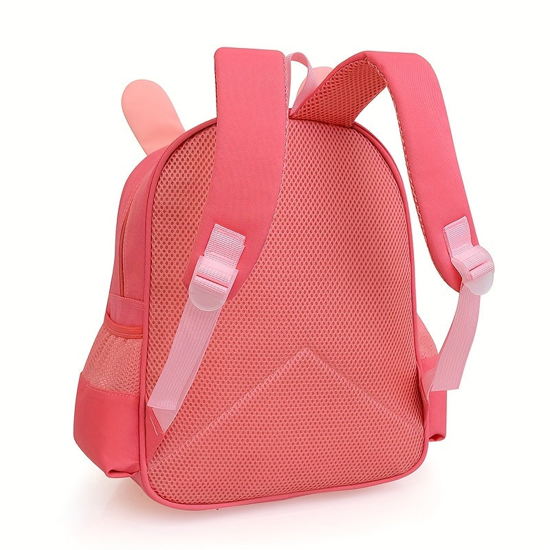 Children's Cartoon School Bag Spine Protection Backpack for Ages 3-6