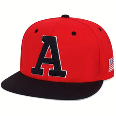 Men's A Letter Baseball Cap Unisex Adjustable Dad Hat Snapback Gift