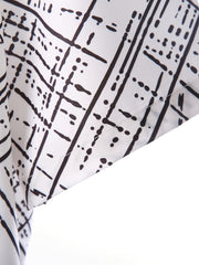 Men's Digital Print Short Sleeve Shirt