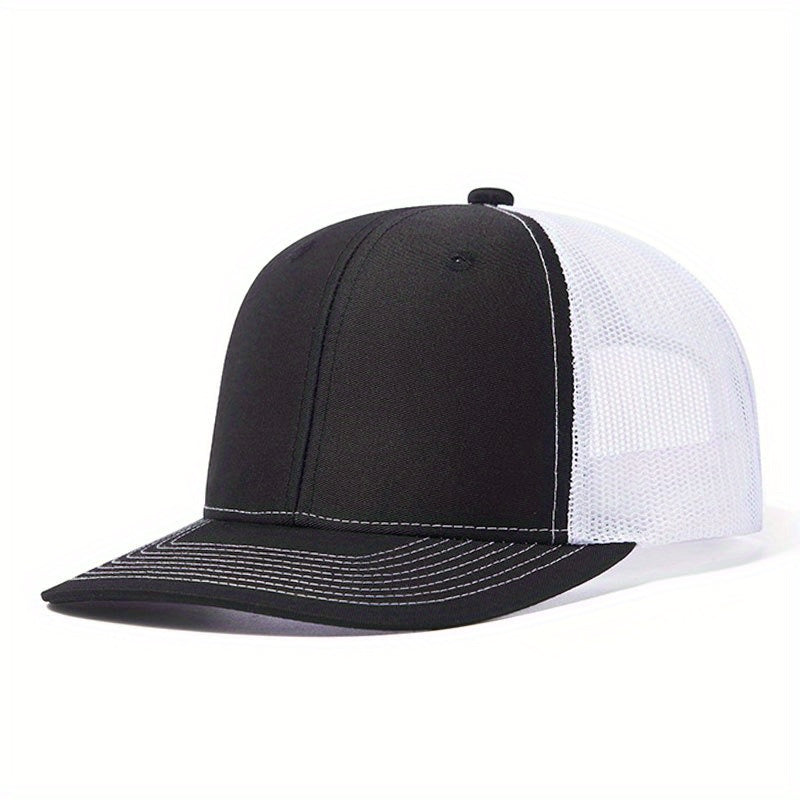 Unisex Mesh Hip hop Hat Adjustable Baseball Cap Sun Hat