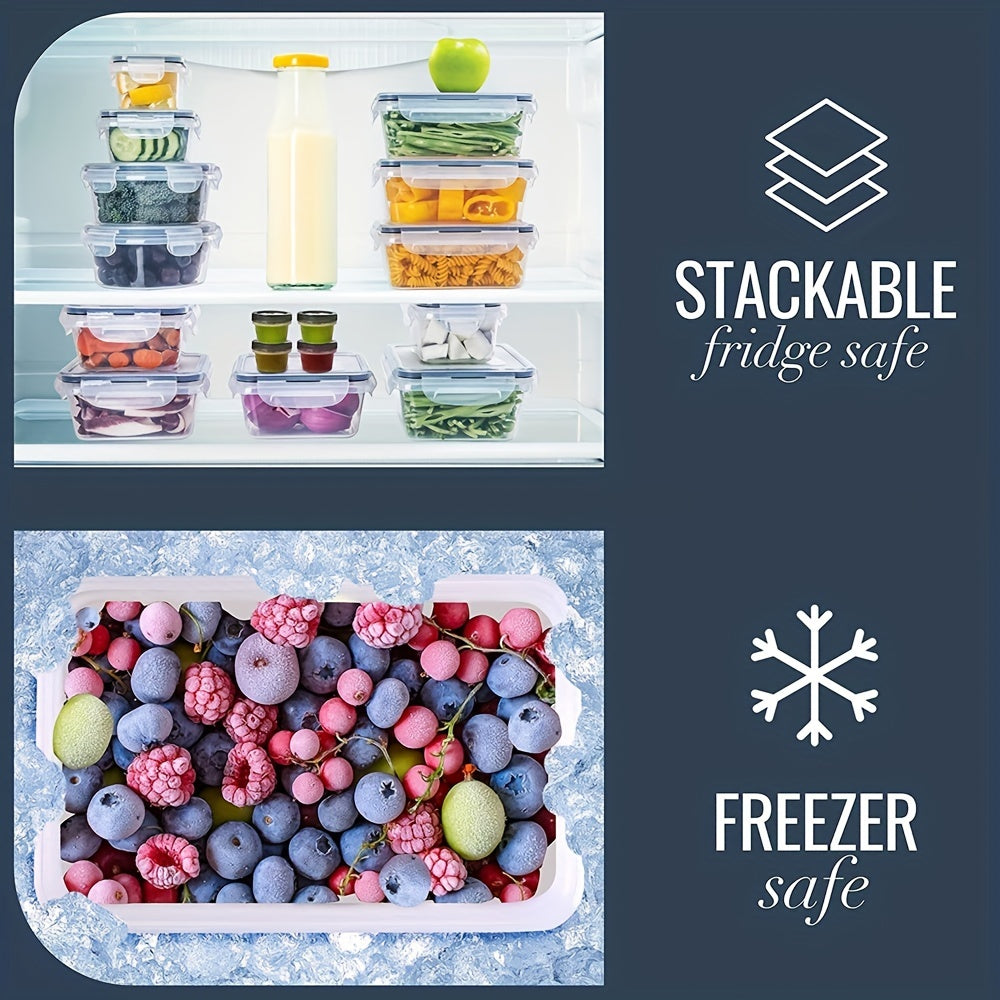 20pcs Plastic Refrigerator Storage Box Labels Fresh Keeping Box