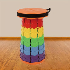 Portable Folding Telescopic Stool Lightweight Rest Chair