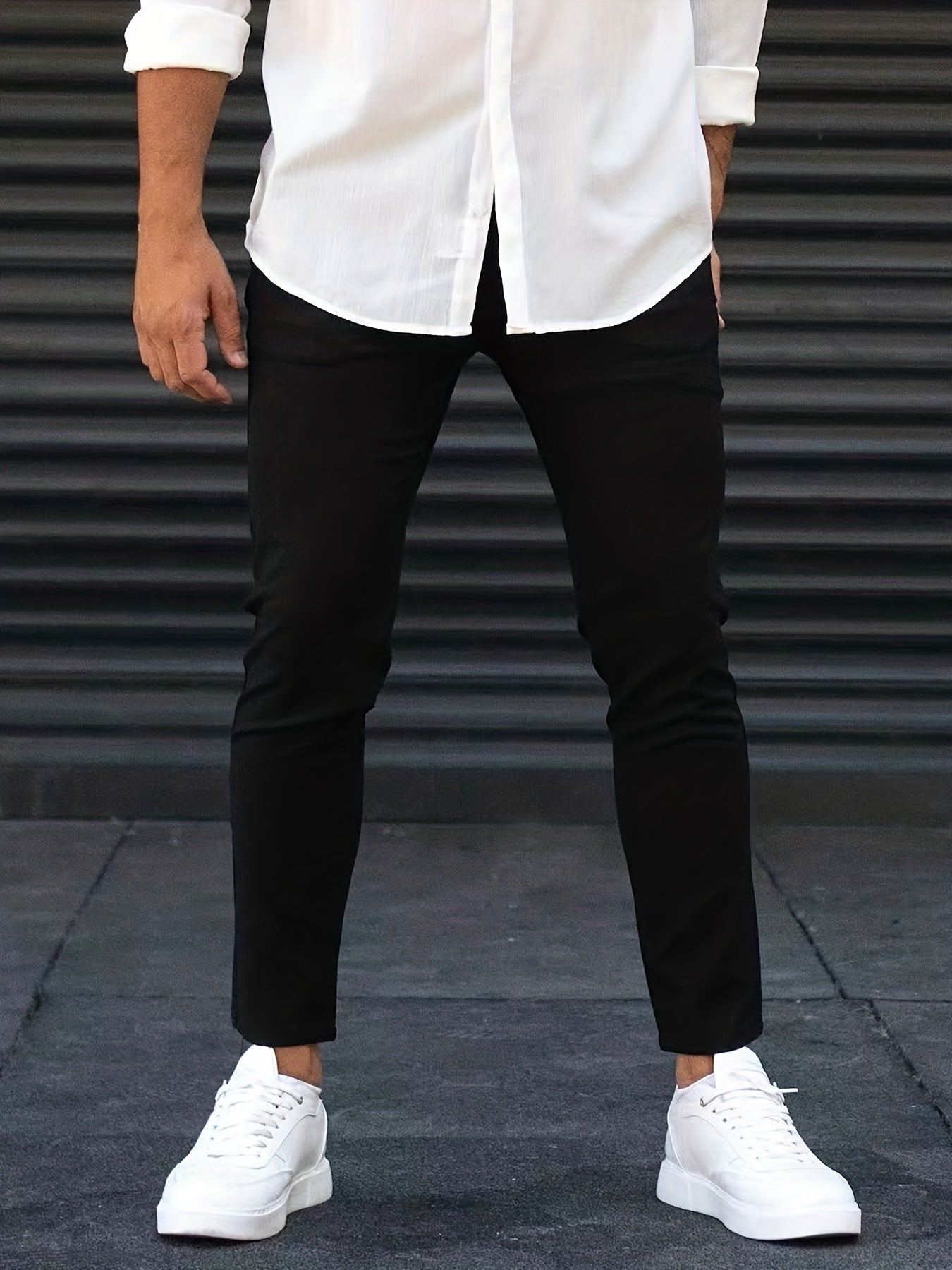 Men's Slim Fit Light Cotton Jeans