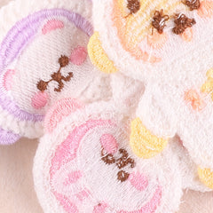 4pcs Space Bear Patches for Girls Clothing DIY Hand Sewing