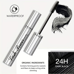 Waterproof Lengthening Mascara with Silicone Brush Head