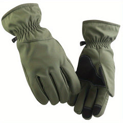 Camouflage Waterproof Touch Screen Gloves for Camping