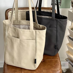 Women's Casual Canvas Large Capacity Tote Bag