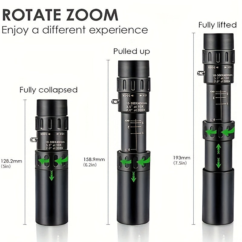 Ultra Long Distance Monocular for Outdoor Bird Watching