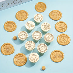 Fire Paint Brass Stamp Envelope Sealer