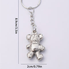 Bear Keychain for Men - Worker Bear Keychain