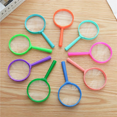 60mm Acrylic Mini Plastic Magnifying Glass Handheld Lens