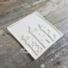 Catlove Lighthouse Square Frame Metal Cutting Dies for Card Making DIY Craft