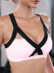 Stretchy Yoga Sports Bra Women's Activewear