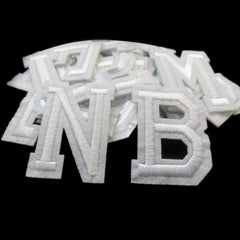 Alphabet Patches Ironed Adhesive for Shirts Jacket