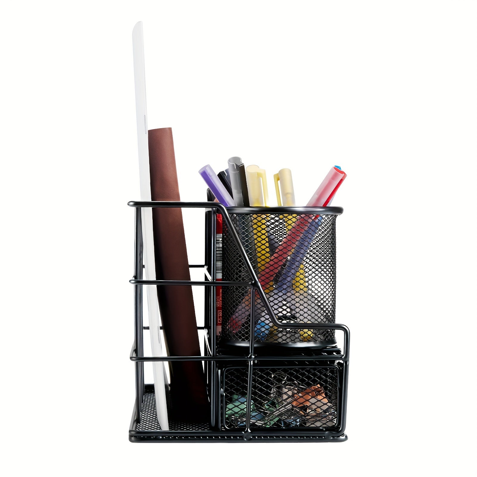 Tabletop Storage Rack w/ Drawer & 5 Letter Sorting Rack