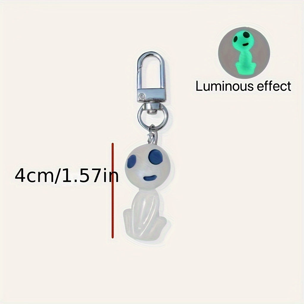 Alien Keychain School Bag Pendant Ugly Ornament Gift Jewelry
