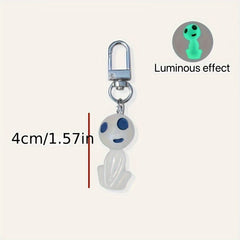 Alien Keychain School Bag Pendant Ugly Ornament Gift Jewelry