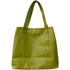 Large Capacity Green Tote Bag for Women