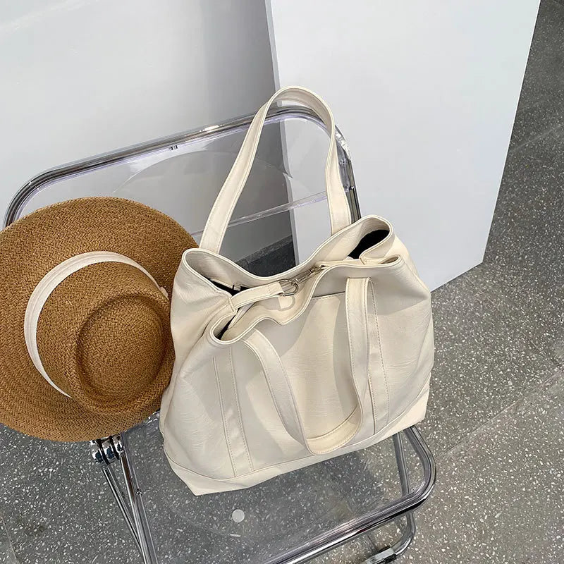 Large Capacity Green Tote Bag for Women
