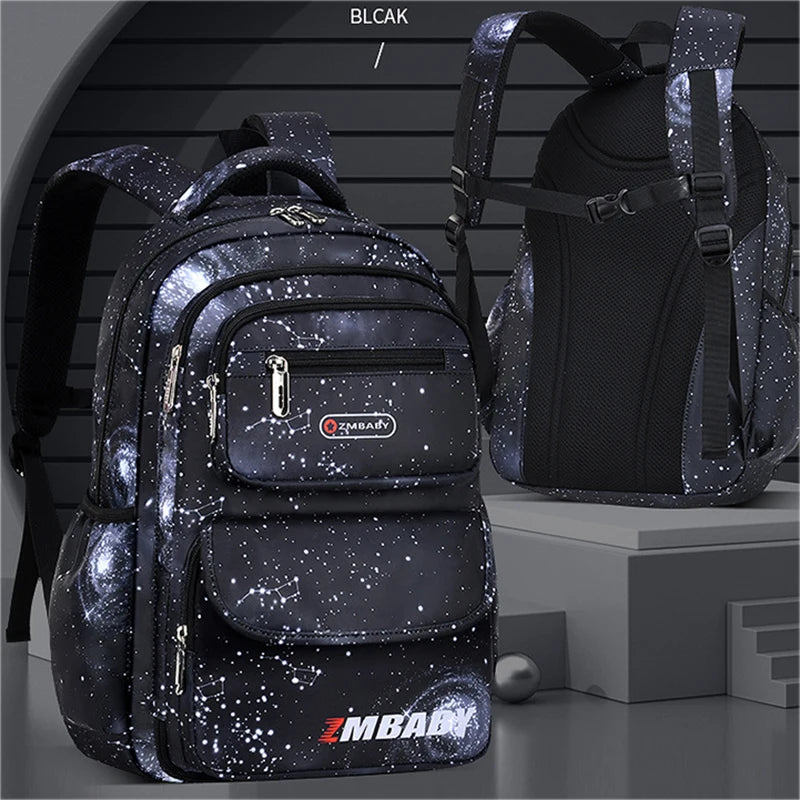 Kids School Backpack Orthopedic Boys Girls Waterproof Book Bag
