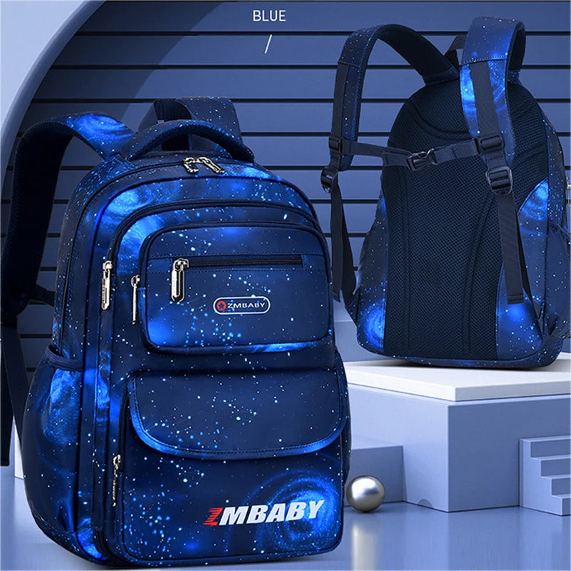 Kids School Backpack Orthopedic Boys Girls Waterproof Book Bag