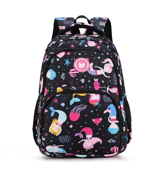 Kids School Backpack Girls Book Bag Waterproof Laptop Bagpack