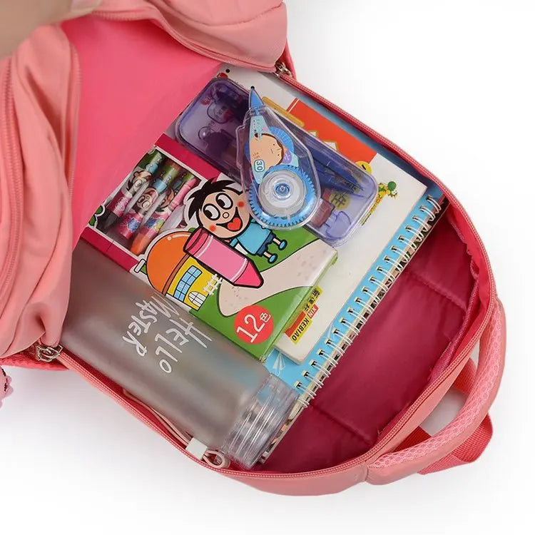 Girls Kids Waterproof Orthopedic Backpack School Bags Primary School