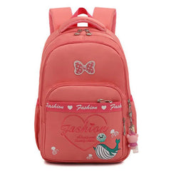 Girls Kids Waterproof Orthopedic Backpack School Bags Primary School