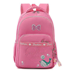 Girls Kids Waterproof Orthopedic Backpack School Bags Primary School