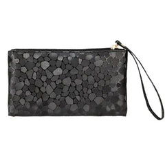 Marble Pattern Girls Wallet Zipper Change Purse Clutch Bag