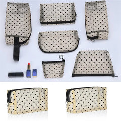 Transparent Mesh Makeup Bag Large Capacity Cosmetic Pouch Organizer