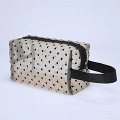 Transparent Mesh Makeup Bag Large Capacity Cosmetic Pouch Organizer