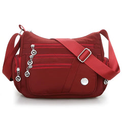 Nylon Waterproof Crossbody Bag for Women Casual Shoulder Bag